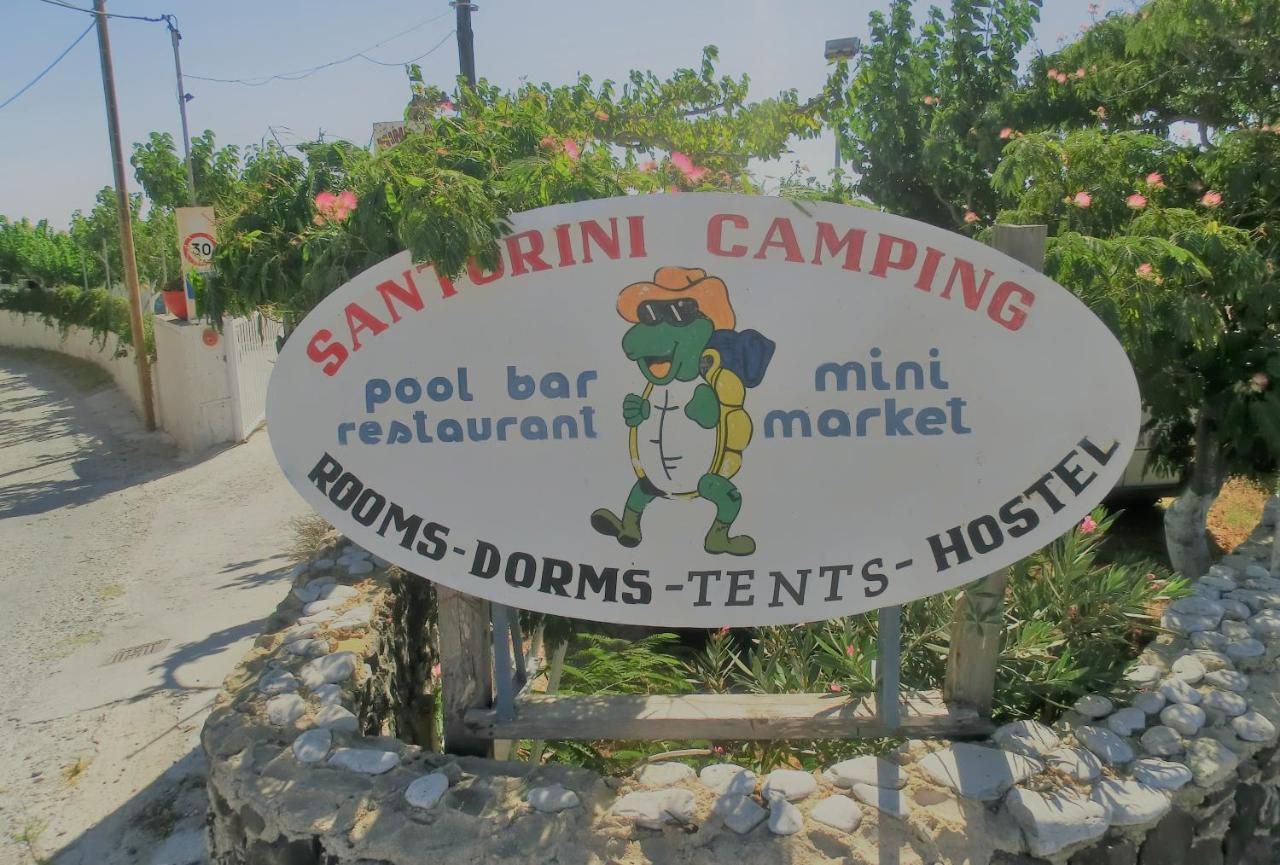 סנטוריני Santorini Camping & Hostel מראה חיצוני תמונה