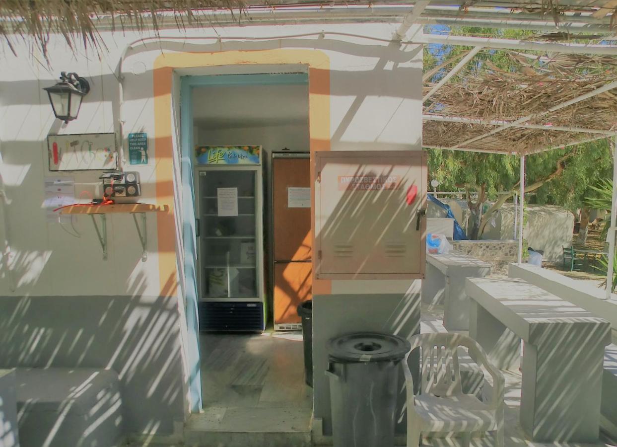 סנטוריני Santorini Camping & Hostel מראה חיצוני תמונה